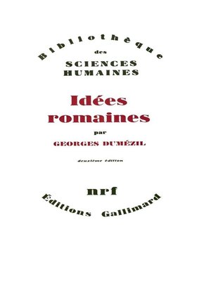cover image of Idées romaines